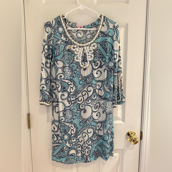 Lilly Pulitzer Beaded Tunic Dress - Size XS - Picture 3 of 7